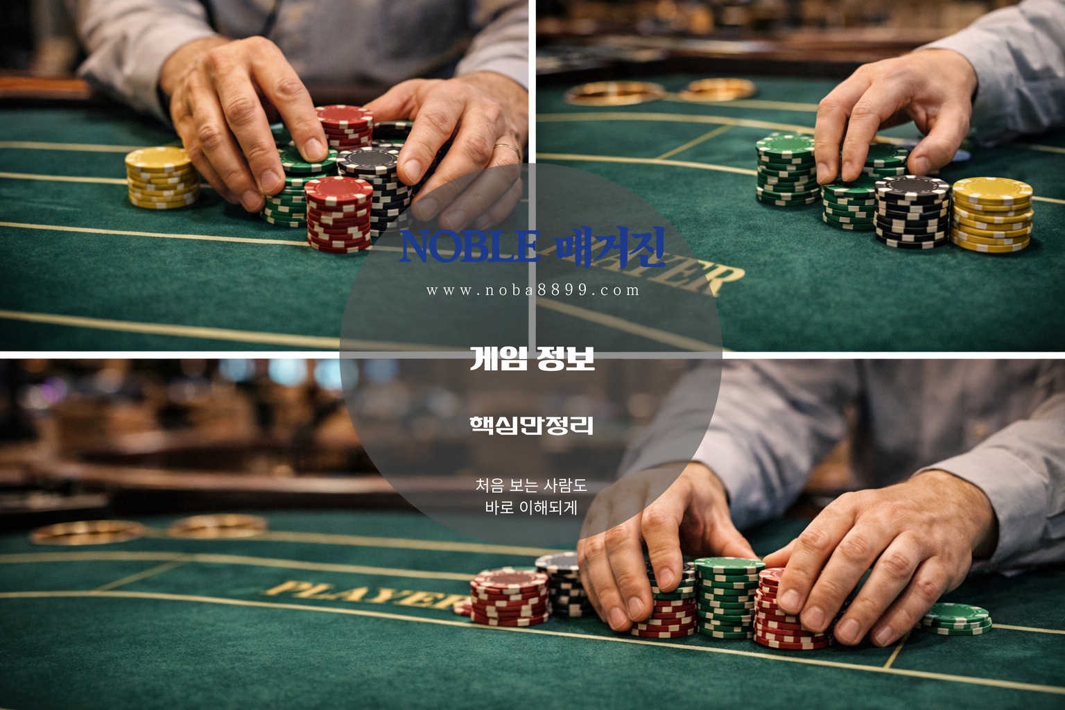 칩을 정리하는 손과 차분한 테이블 분위기가 담긴 장면으로, 스피드베팅보다 금액 관리가 먼저 보이게 만드는 이미지다