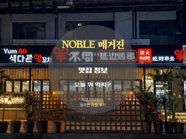 마닐라 파사이 맛집 (다른 양 꼬치 구이)